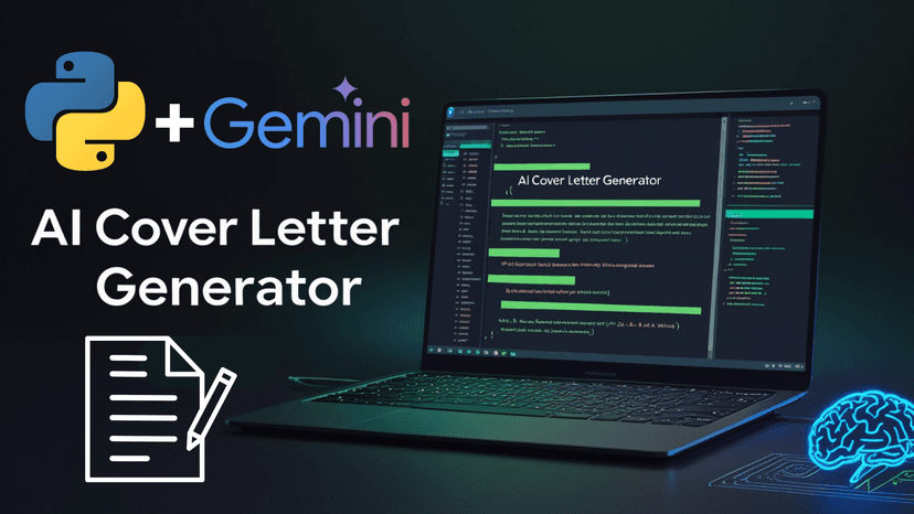 AI Cover Letter Generator (CLI Tool) Screenshot